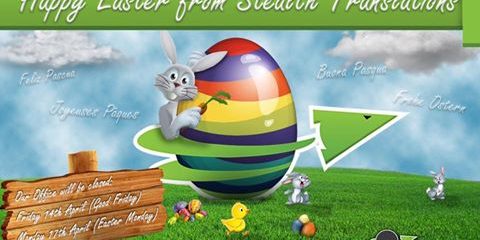Happy Easter from Stealth Translations Happy Easter from Stealth Translations